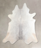 Medium Grey XX-Large Brazilian Cowhide Rug 7'6