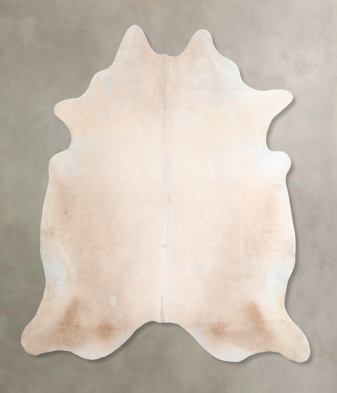 Champagne XX-Large Brazilian Cowhide Rug 7'3"H x 7'0"W #A31475 by Huds