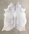 Medium Grey X-Large Brazilian Cowhide Rug 7'0