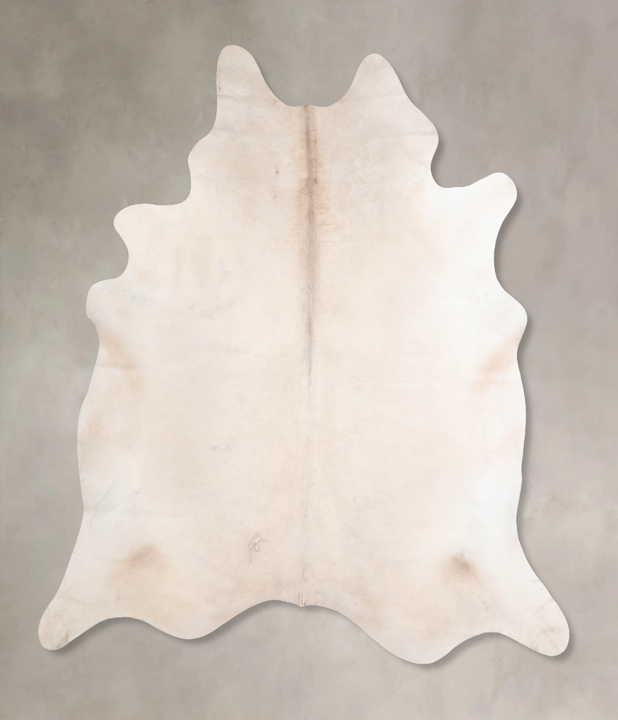 Champagne XX-Large Brazilian Cowhide Rug 7'9"H x 6'11"W #A31533 by Hudson Hides