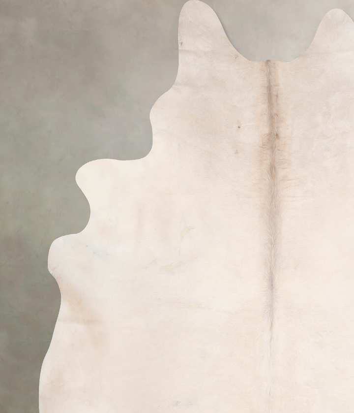 Champagne XX-Large Brazilian Cowhide Rug 7'9"H x 6'11"W #A31533 by Hudson Hides