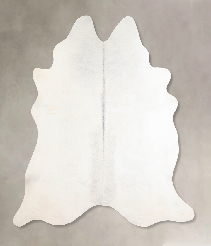 Light Grey X-Large Brazilian Cowhide Rug 7'3"H x 6'11"W #A31557 by Hudson Hides
