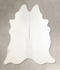 Light Grey X-Large Brazilian Cowhide Rug 7'3