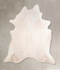 Ivory with Beige X-Large Brazilian Cowhide Rug 7'5