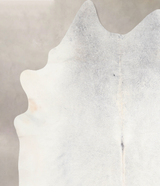 Light Grey X-Large Brazilian Cowhide Rug 7'3"H x 6'7"W #A31627 by Hudson Hides