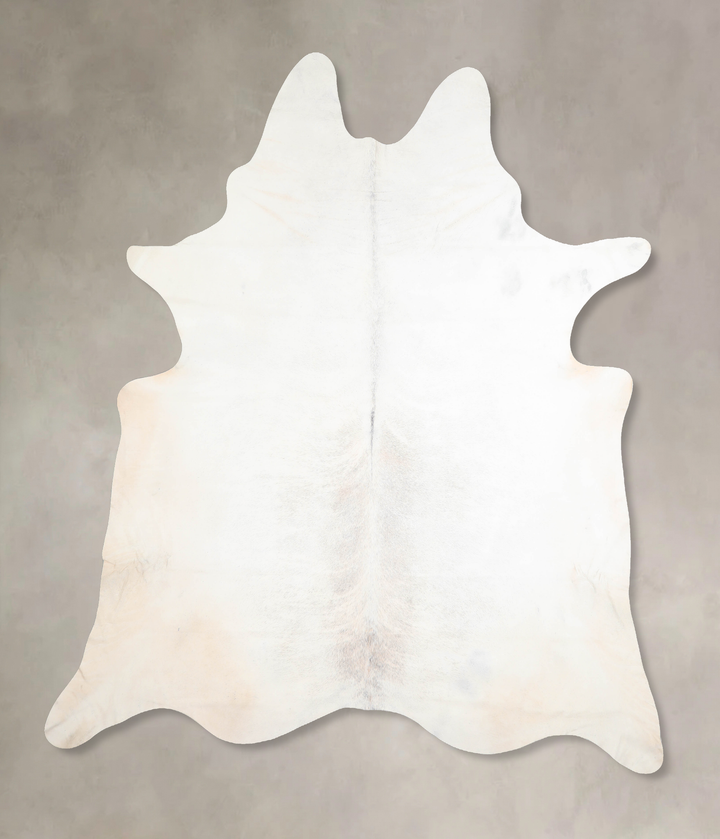Light Grey XX-Large Brazilian Cowhide Rug 8'2"H x 7'4"W #A31636 by Hudson Hides