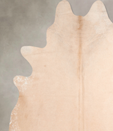 Beige XX-Large Brazilian Cowhide Rug 7'6"H x 7'4"W #A31654 by Hudson Hides
