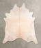 Ivory with Beige XX-Large Brazilian Cowhide Rug 8'8
