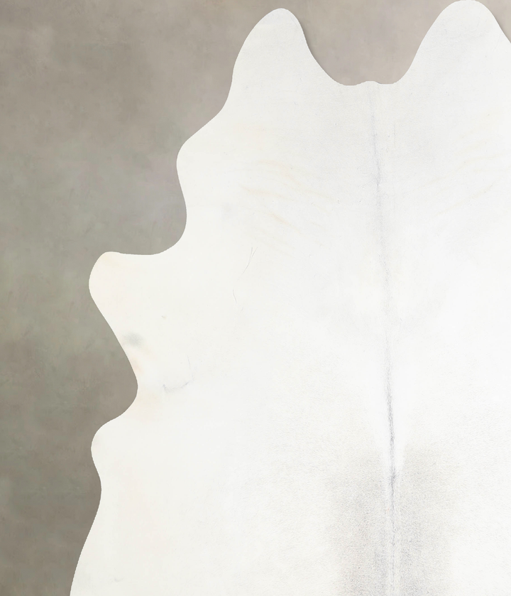 Light Grey XX-Large Brazilian Cowhide Rug 7'8"H x 7'0"W #A31692 by Hudson Hides