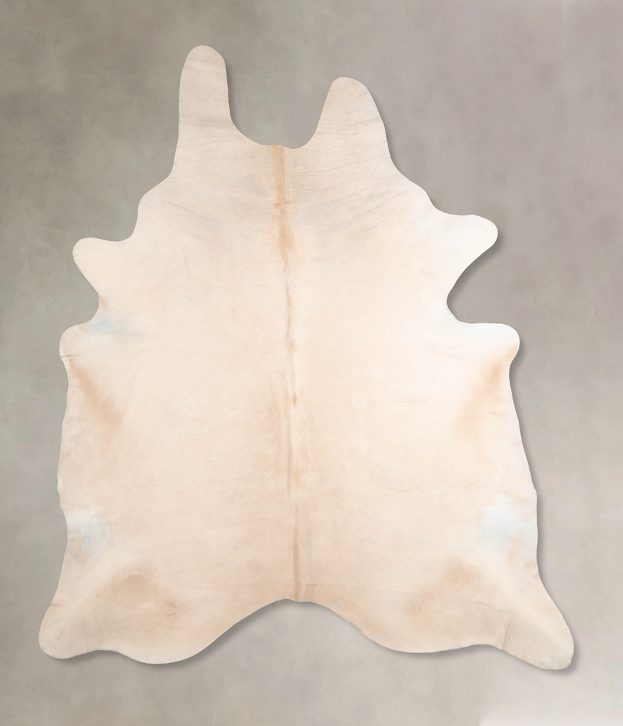 Beige XX-Large Brazilian Cowhide Rug 8'6"H x 6'10"W #A31694 by Hudson Hides