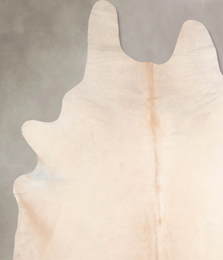 Beige XX-Large Brazilian Cowhide Rug 8'6"H x 6'10"W #A31694 by Hudson Hides