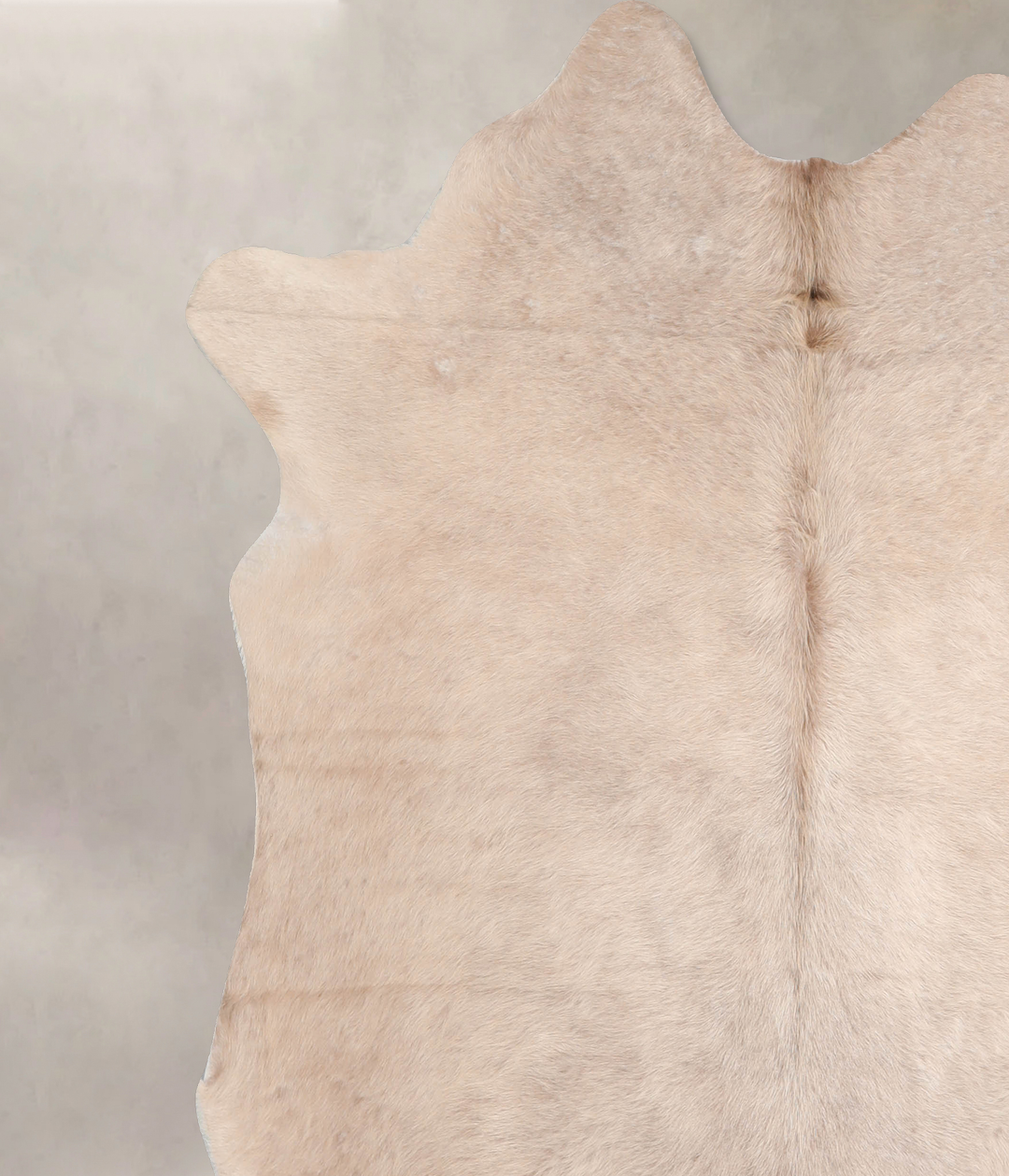Champagne X-Large Brazilian Cowhide Rug 6'11"H x 6'7"W #A31714 by Huds