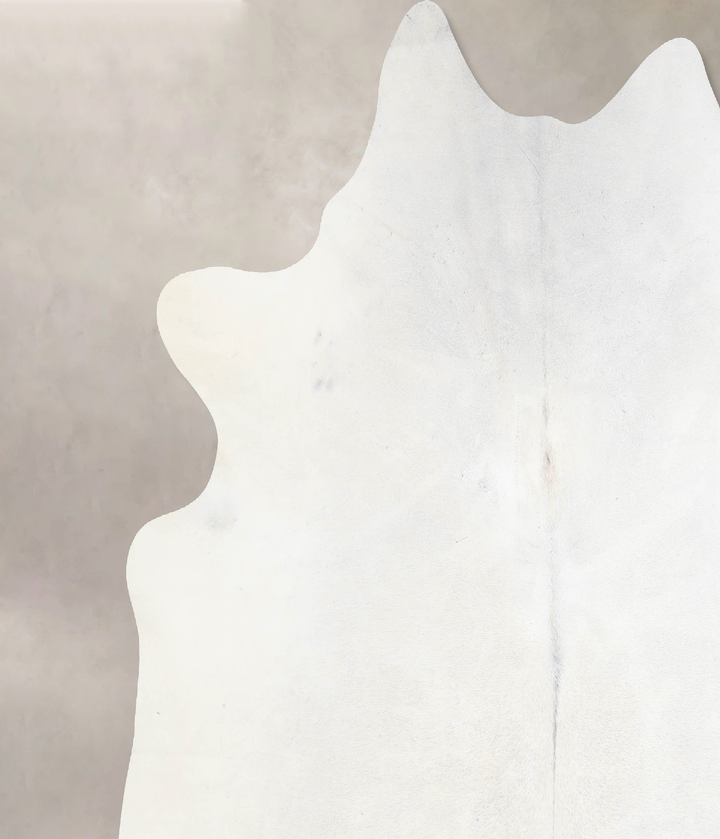 Light Grey X-Large Brazilian Cowhide Rug 7'2"H x 6'11"W #A31798 by Hudson Hides