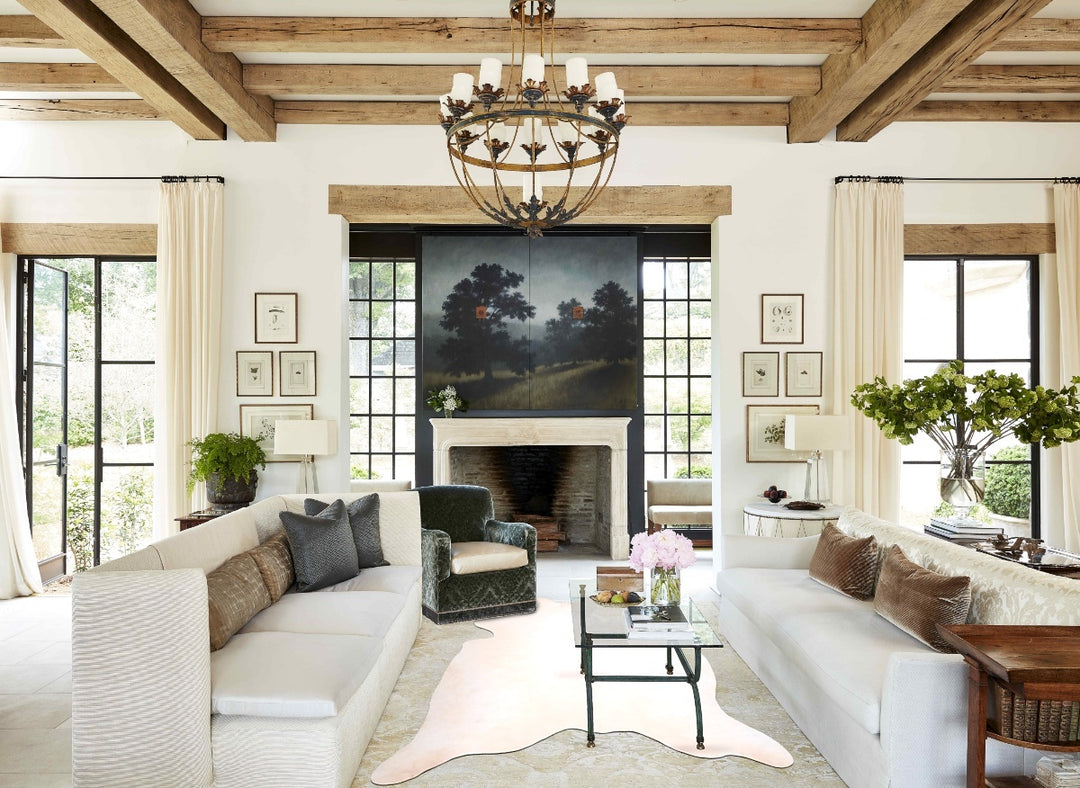 Palomino X-Large Brazilian Cowhide Rug 6'11"H x 6'1"W #A31803 by Hudso