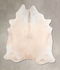 Beige XX-Large Brazilian Cowhide Rug 7'10