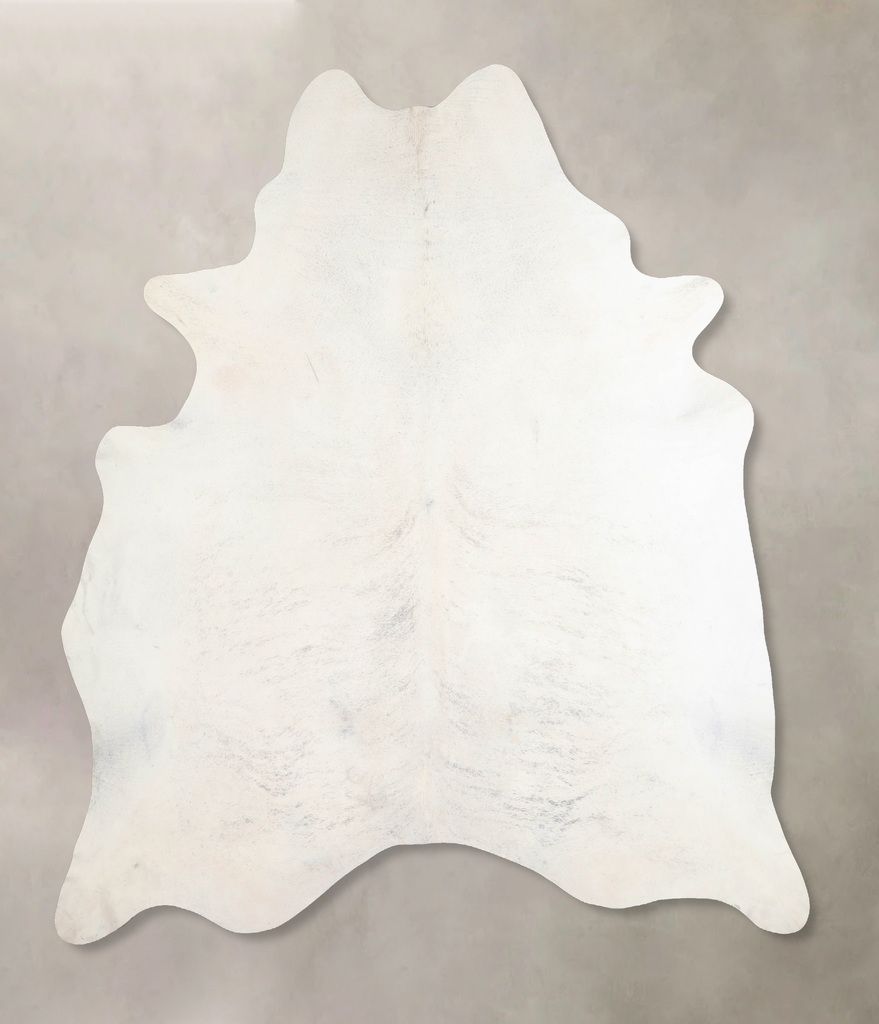 Light Grey XX-Large Brazilian Cowhide Rug 8'0"H x 6'9"W #A31868 by Hudson Hides