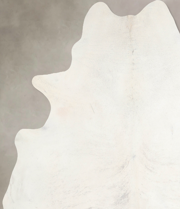 Light Grey XX-Large Brazilian Cowhide Rug 8'0"H x 6'9"W #A31868 by Hudson Hides