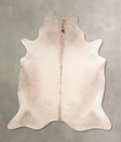 Champagne XX-Large Brazilian Cowhide Rug 7'6"H x 6'8"W #A31967 by Hudson Hides