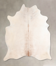 Grey with Beige X-Large Brazilian Cowhide Rug 7'2"H x 6'5"W #A31996 by Hudson Hides