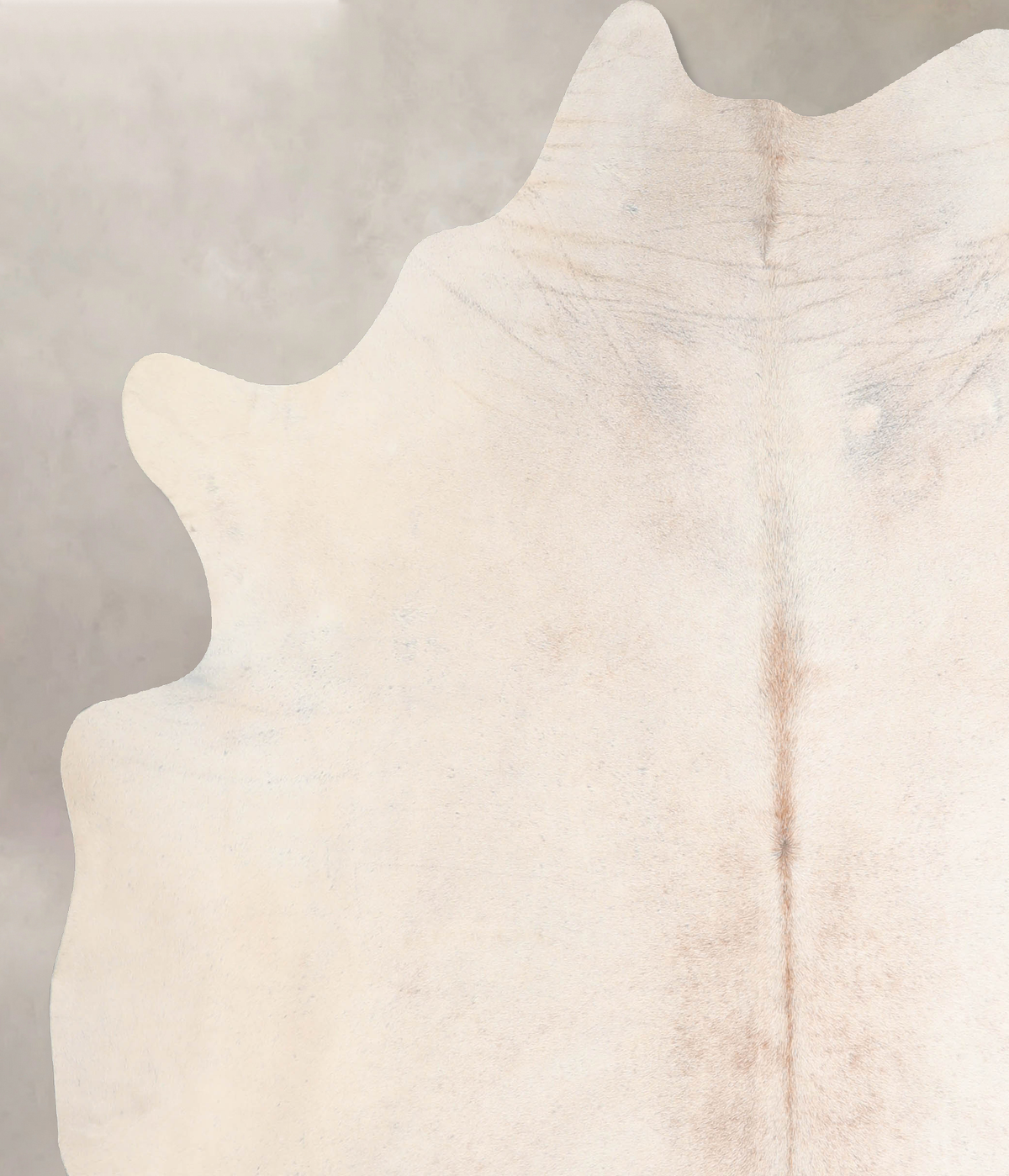 Grey with Beige Cowhide Rug #A31996