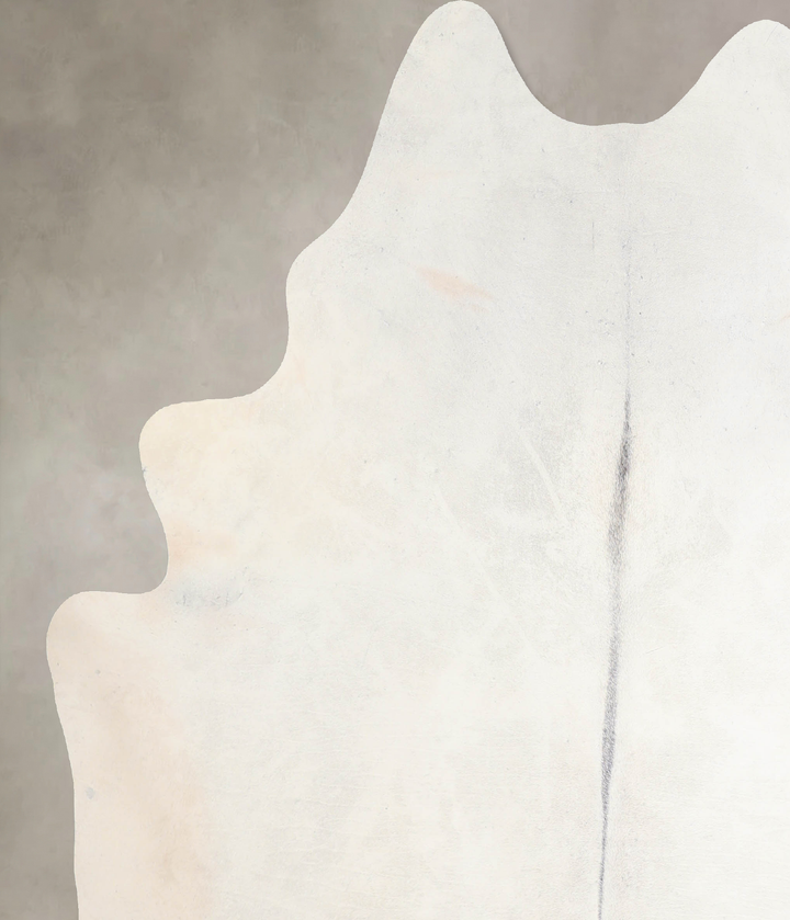 Light Grey X-Large Brazilian Cowhide Rug 7'6"H x 6'3"W #A32005 by Hudson Hides