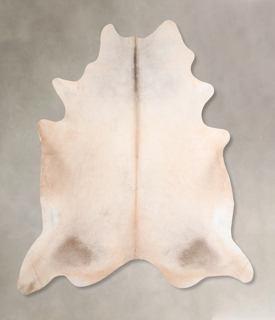 Champagne XX-Large Brazilian Cowhide Rug 7'11"H x 7'6"W #A32018 by Hud