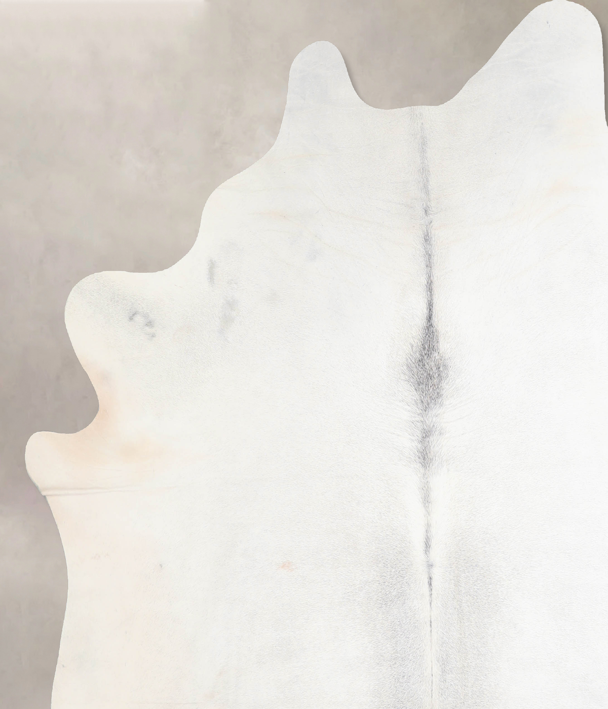 Light Grey Cowhide Rug #A32027