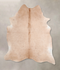 Beige XX-Large Brazilian Cowhide Rug 8'0