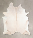 Champagne XX-Large Brazilian Cowhide Rug 7'8"H x 6'7"W #A32050 by Hudson Hides