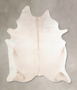 Champagne XX-Large Brazilian Cowhide Rug 7'8"H x 6'7"W #A32050 by Hudson Hides
