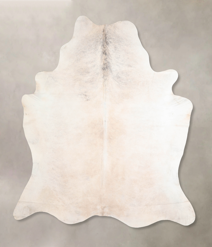 Grey with Beige XX-Large Brazilian Cowhide Rug 7'9"H x 7'1"W #A32066 by Hudson Hides