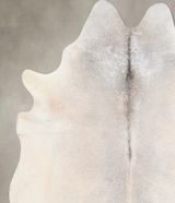 Grey with Beige X-Large Brazilian Cowhide Rug 6'8"H x 6'2"W #A32129 by Hudson Hides
