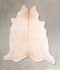 Ivory with Beige X-Large Brazilian Cowhide Rug 7'3