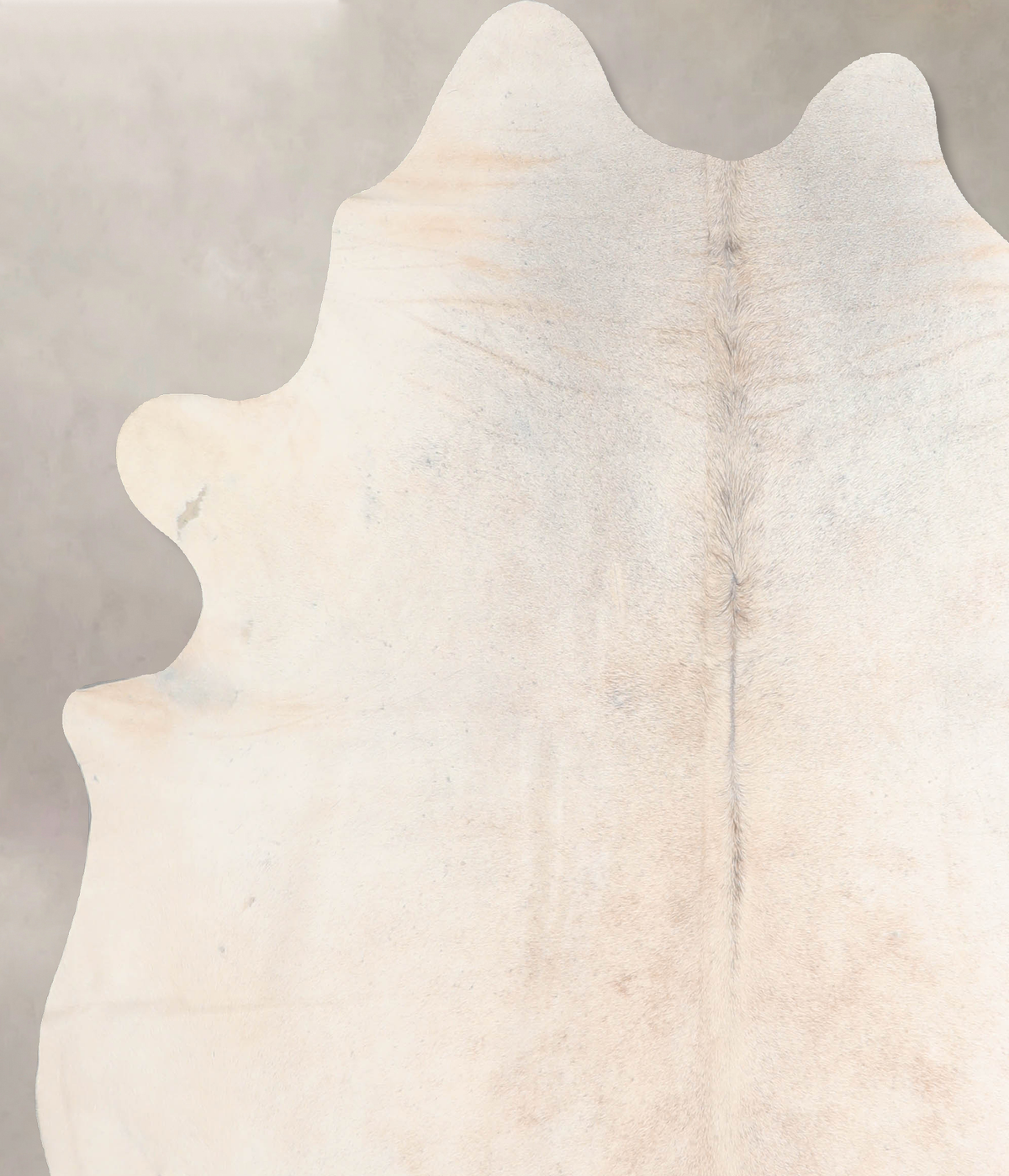 Grey with Beige Cowhide Rug #A32207