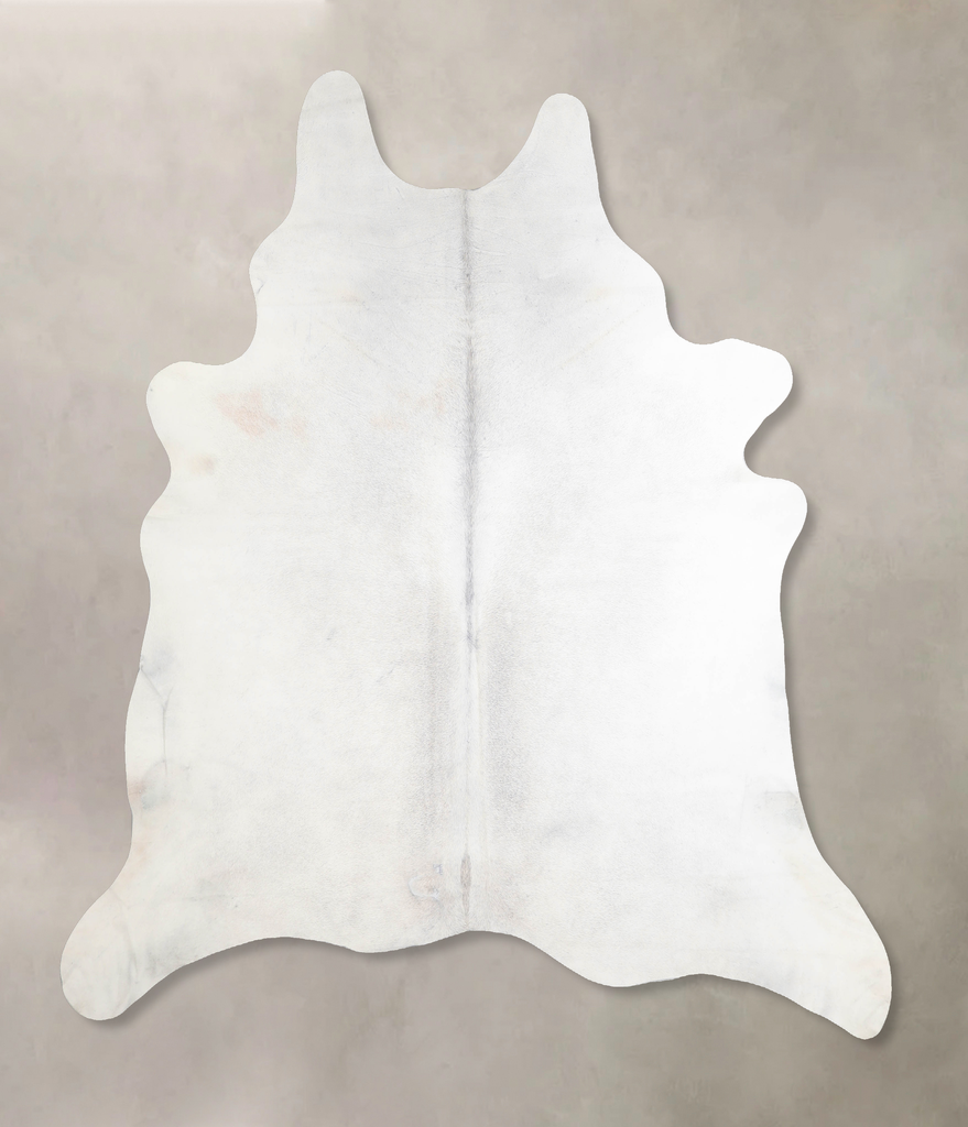 Light Grey XX-Large Brazilian Cowhide Rug 7'6"H x 6'10"W #A32238 by Hudson Hides