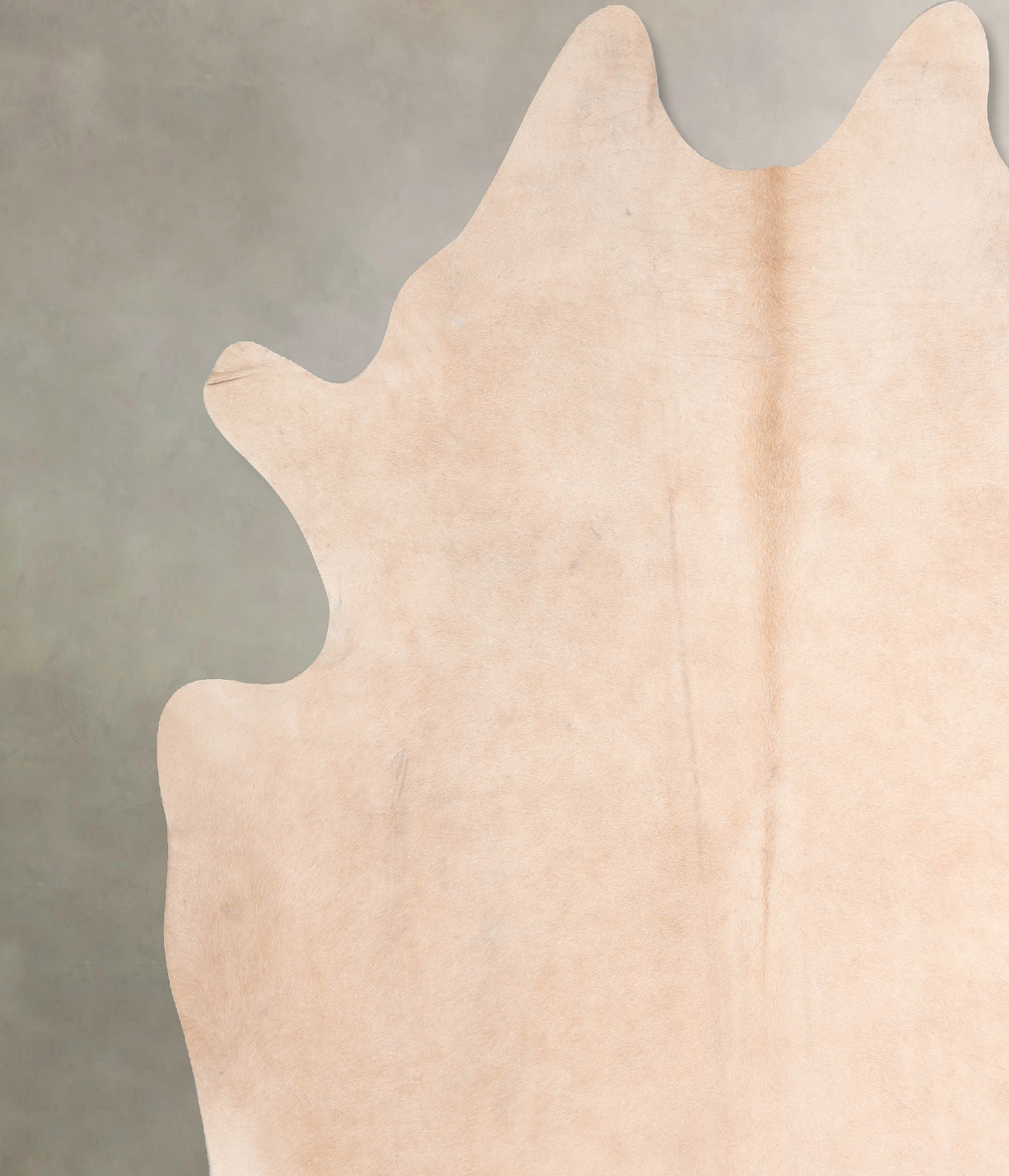 Beige XX-Large Brazilian Cowhide Rug 7'9"H x 7'4"W #A32252 by Hudson Hides