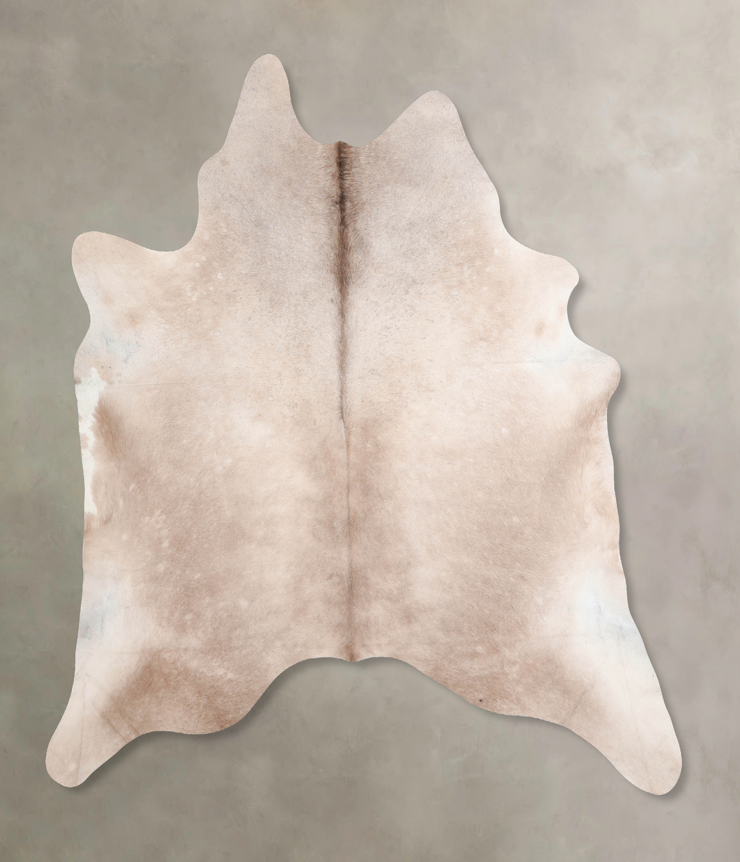Champagne X-Large Brazilian Cowhide Rug 6'11"H x 6'6"W #A32388 by Huds