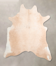 Palomino X-Large Brazilian Cowhide Rug 6'11"H x 6'3"W #A32442 by Hudson Hides