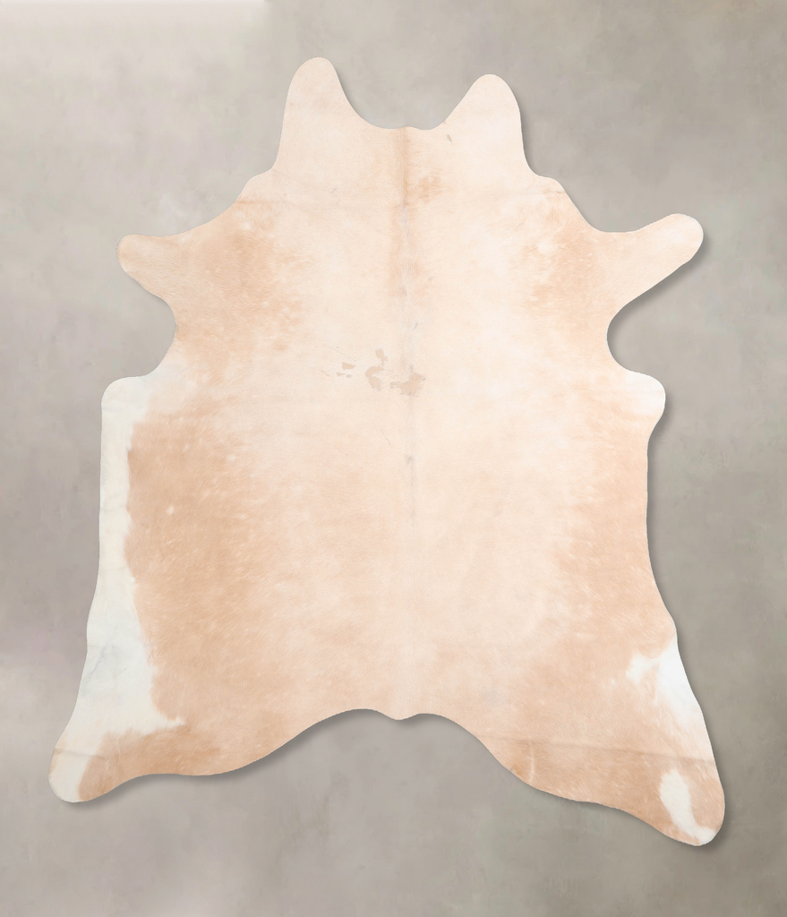 Palomino X-Large Brazilian Cowhide Rug 6'11"H x 6'3"W #A32442 by Hudson Hides