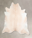 Palomino X-Large Brazilian Cowhide Rug 6'11"H x 7'1"W #A32462 by Hudson Hides