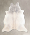 Grey with Beige X-Large Brazilian Cowhide Rug 7'1