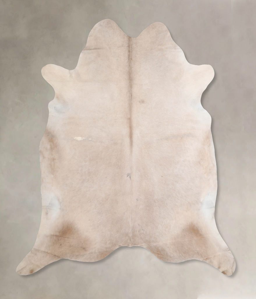 Champagne XX-Large Brazilian Cowhide Rug 7'10"H x 7'6"W #A32483 by Hudson Hides