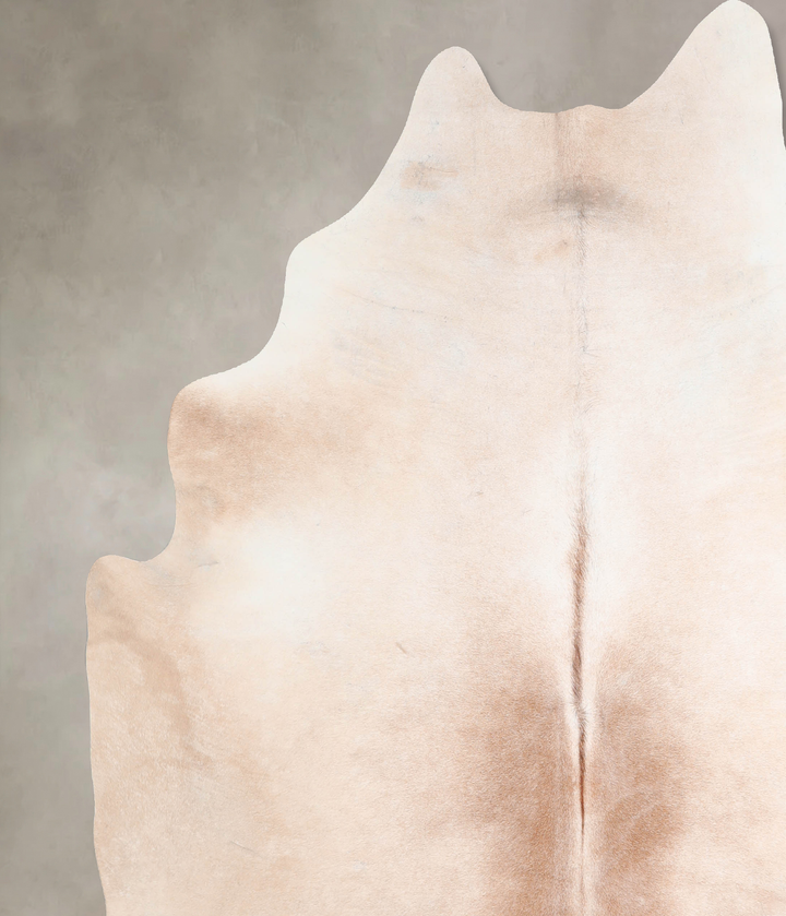 Light Caramel XX-Large Brazilian Cowhide Rug 8'1"H x 6'9"W #A32496 by Hudson Hides