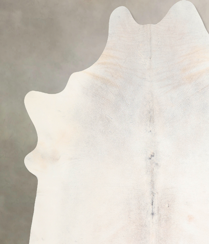 Light Grey XX-Large Brazilian Cowhide Rug 7'8"H x 7'1"W #A32607 by Hudson Hides