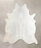 Light Grey X-Large Brazilian Cowhide Rug 7'0