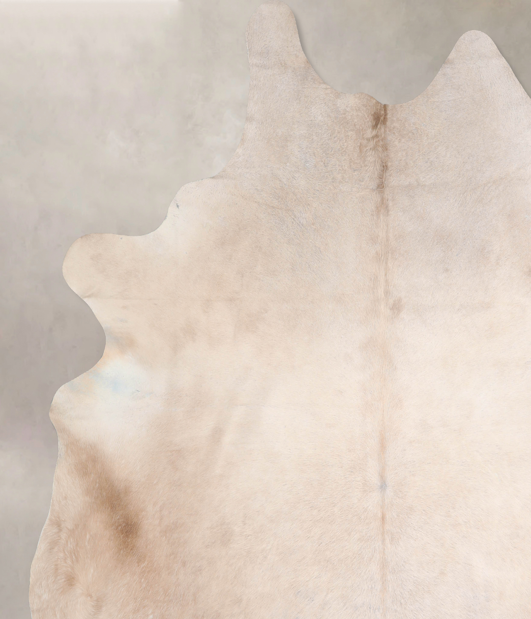 Champagne XX-Large Brazilian Cowhide Rug 8'7"H x 7'9"W #A32742 by Huds