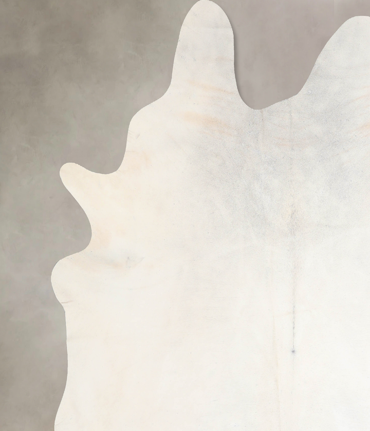 Light Grey XX-Large Brazilian Cowhide Rug 7'7"H x 6'11"W #A32751 by Hudson Hides