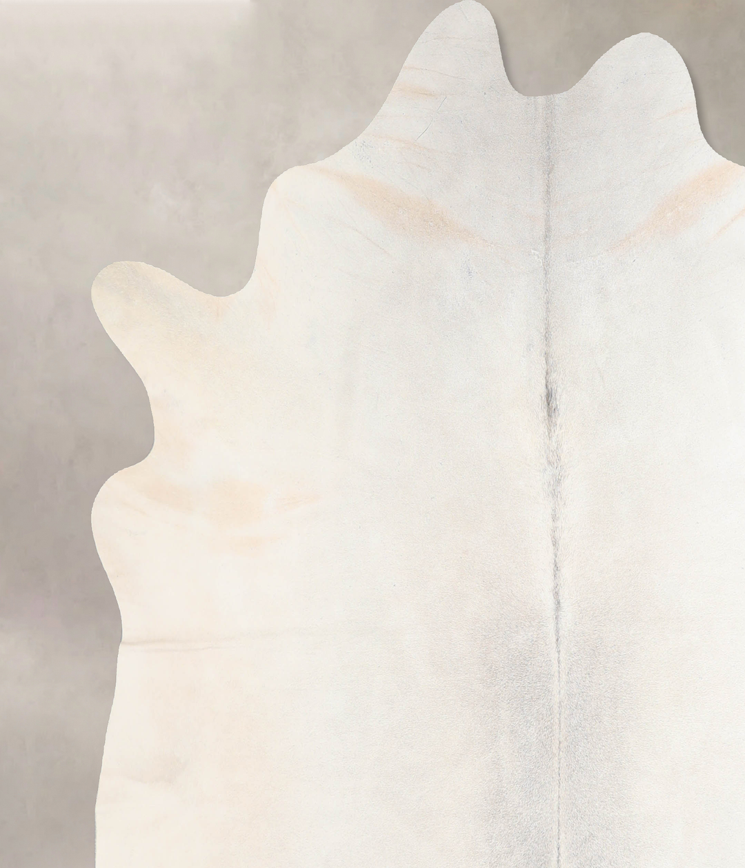 Light Grey X-Large Brazilian Cowhide Rug 6'7"H x 6'8"W #A32754 by Huds