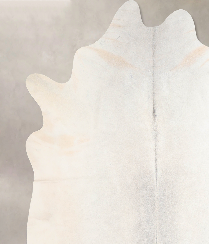 Light Grey X-Large Brazilian Cowhide Rug 6'7"H x 6'8"W #A32754 by Hudson Hides