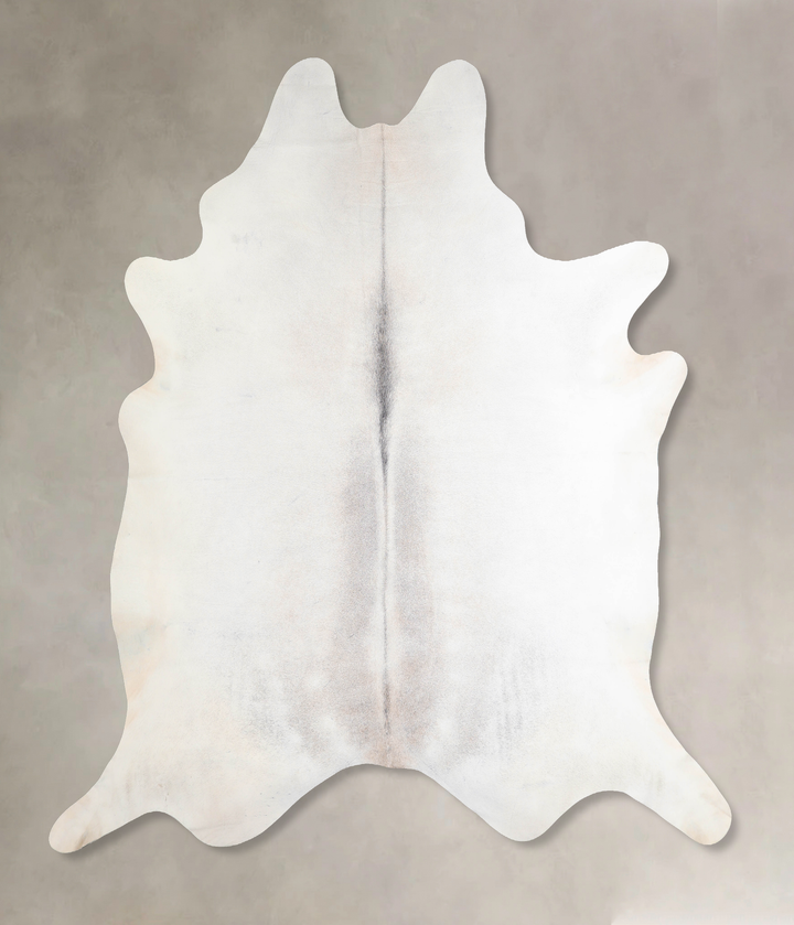 Light Grey XX-Large Brazilian Cowhide Rug 7'11"H x 7'10"W #A32766 by Hudson Hides